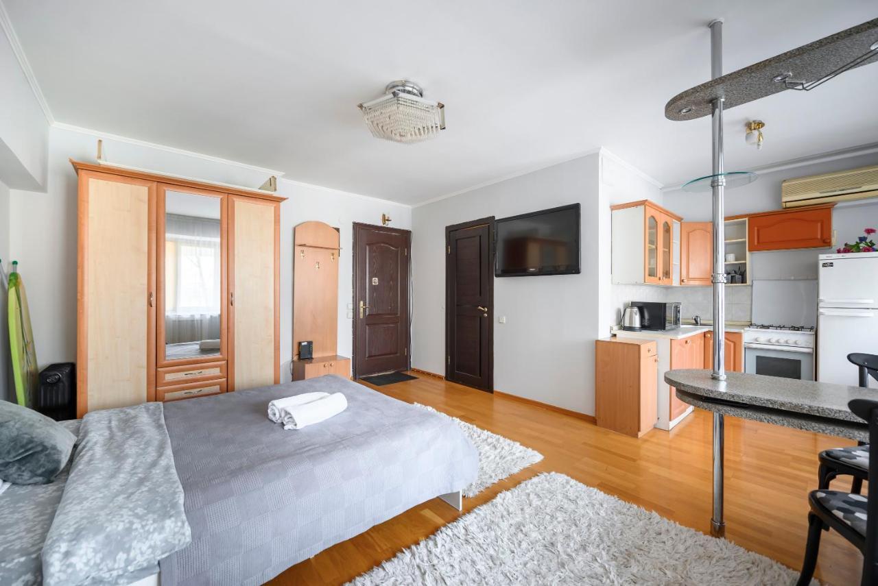 На Проспекте Ленина Apartment Almaty Ngoại thất bức ảnh